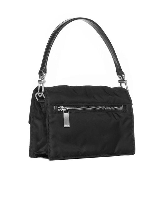 Off-White c/o Virgil Abloh Black Off- Fabric 'Jitney 1.4' Bag for men