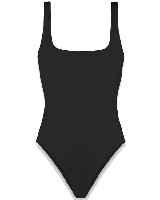 Mc2 Saint Barth Black Square Neckline
