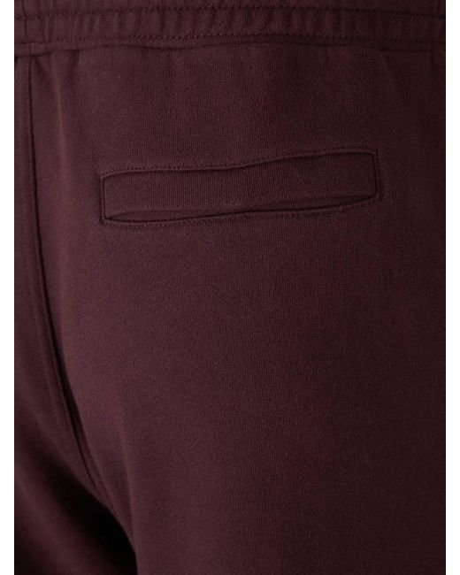 Givenchy Red Logo Plush Joggers for men