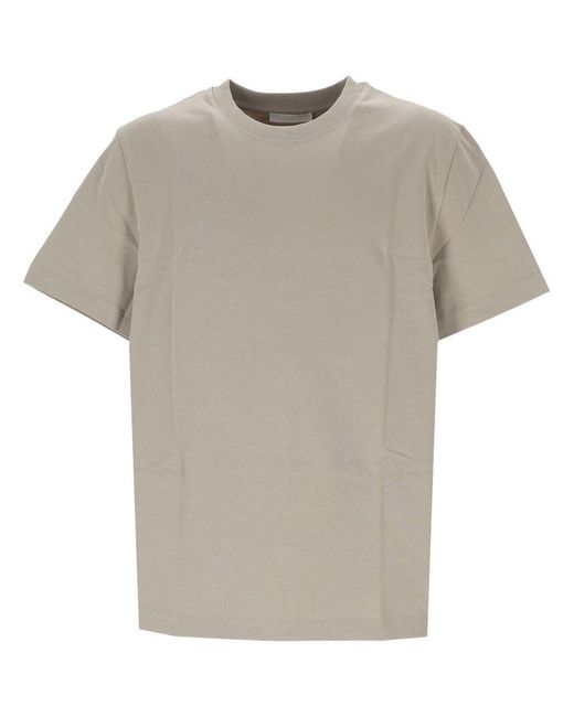 Helmut Lang Gray T-Shirt With Logo for men