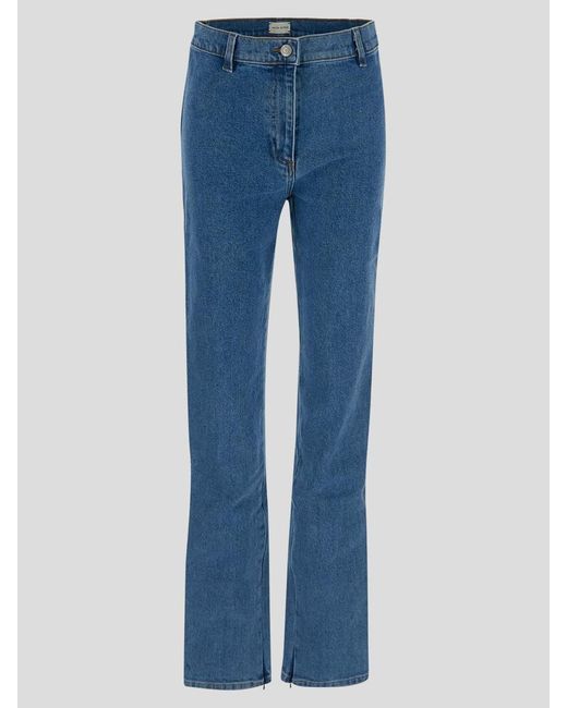 Magda Butrym Blue Slim Fit Jeans
