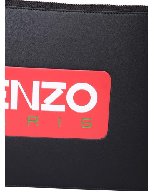 KENZO Red Paris Large Pouch for men