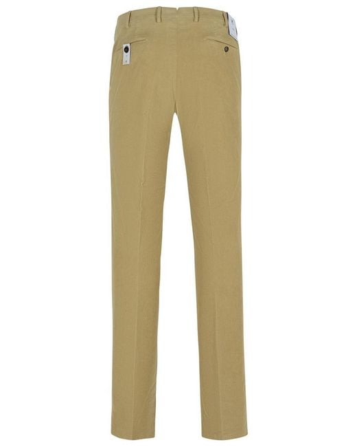 PT Torino Natural 'Slim' Cotton Pants for men