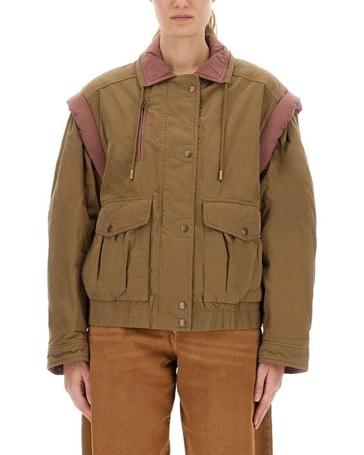 Isabel Marant Brown Desha" Jacket