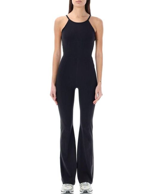 Nike Blue Dri-fit Flared Jumpsuit