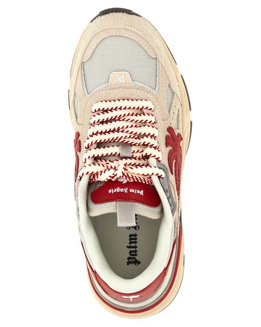 Palm Angels Pink The Palm Runner Sneakers for men