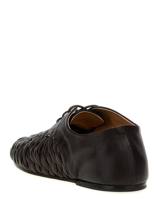 Marsèll Black 'Steccoblocco' Lace-Up Shoes for men