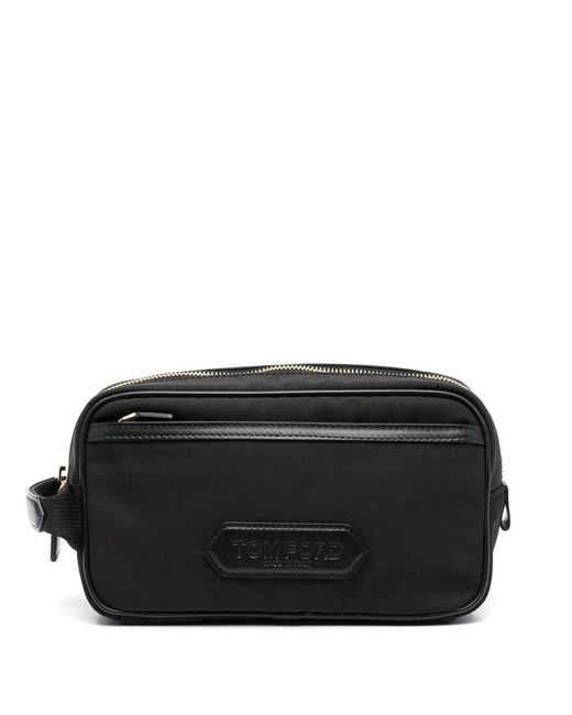 Tom Ford Black Trousse Bags for men