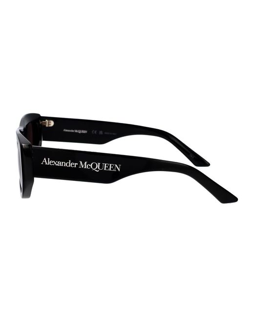 Alexander McQueen Black Eyewear
