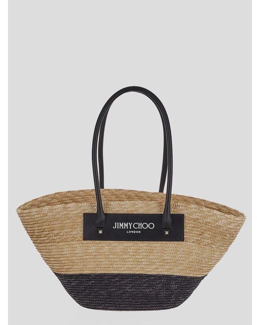 【Jimmy Choo】BEACH TOTE E/W M◆0000095137TZI Jimmy Choo 