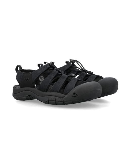 Keen Black Newport H2 Sandals for men