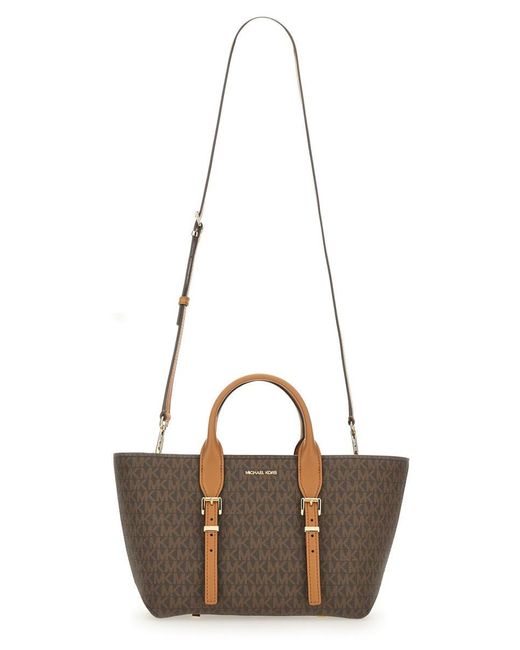 MICHAEL Michael Kors Brown Small Moore Tote Bag