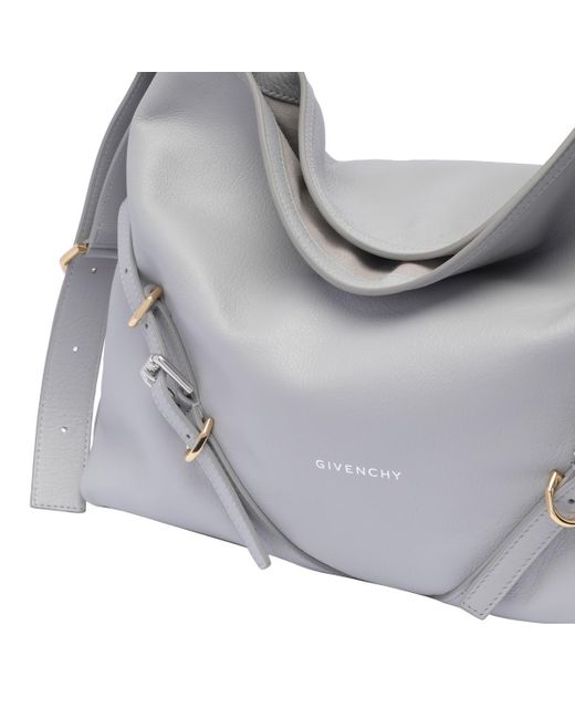Givenchy Gray 'voyou Medium' Shoulder Bag