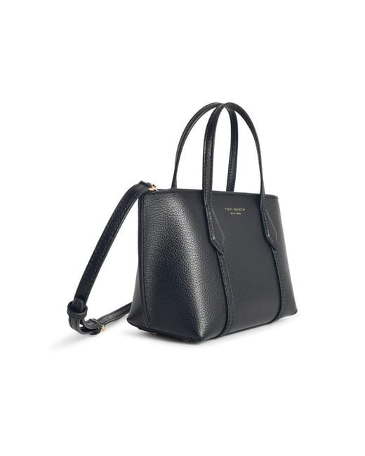 Tory Burch Black 'Perry' Leather Bag