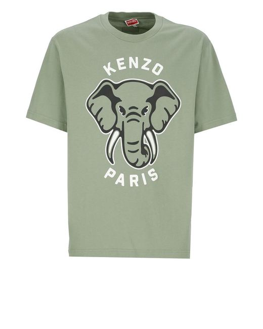 KENZO Green T-Shirts And Polos for men