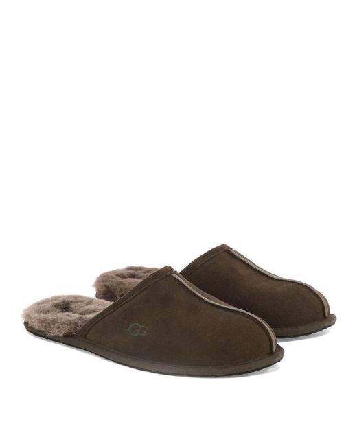 Ugg Brown "scuff" Slippers for men