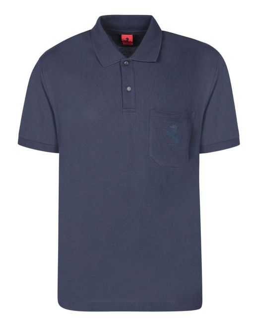 Ferrari Blue T-Shirts for men