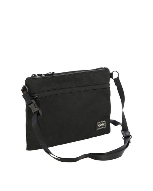 Porter-Yoshida and Co Black "X-C1000" Crossbody Bag for men