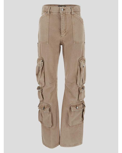 Dolce & Gabbana Natural Denim Cargo Pants