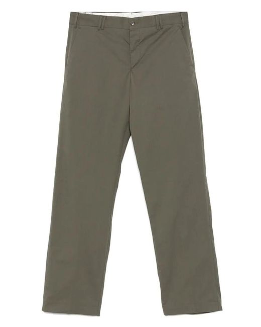 Pantaloni Torino Gray Cotton Blend Michael Chino Trousers for men
