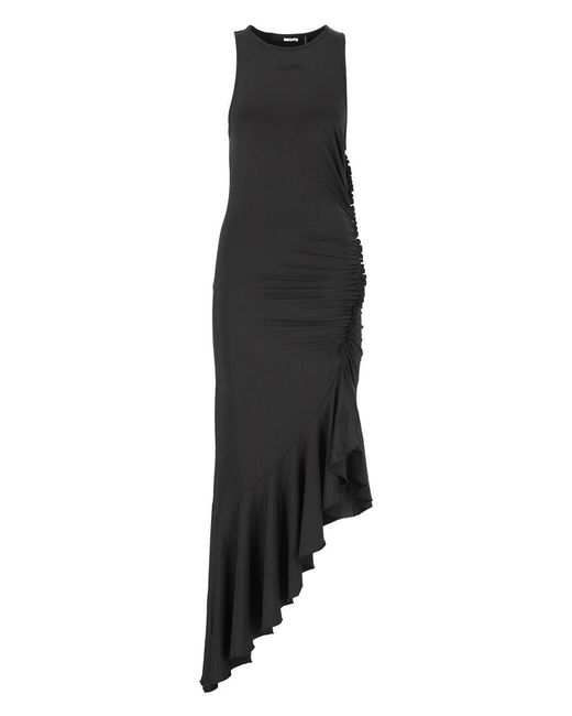 ROTATE BIRGER CHRISTENSEN Black Slinky Dress
