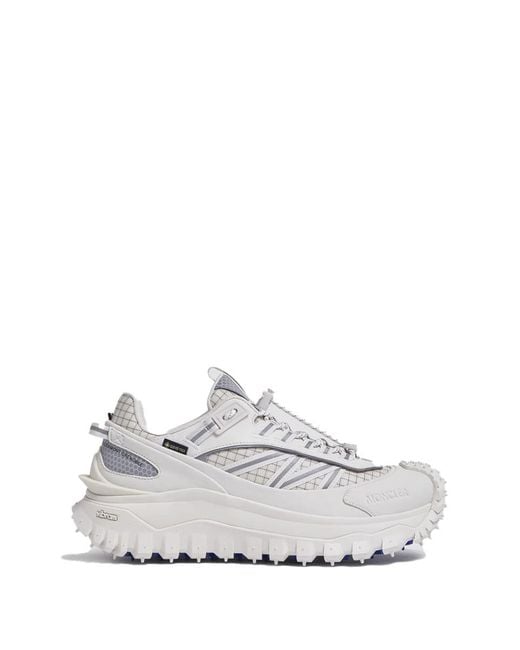 Moncler White Trailgrip Gtx Sneakers