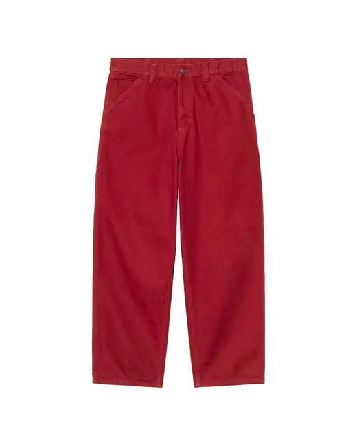 Carhartt Red Pants for men