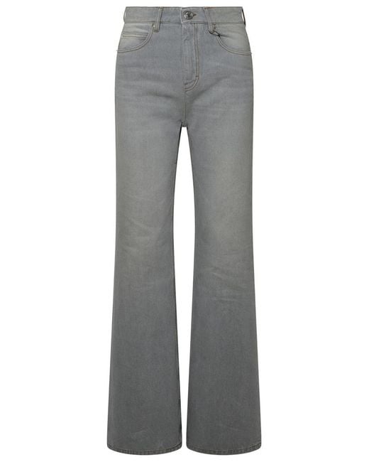 AMI Gray Cotton Jeans
