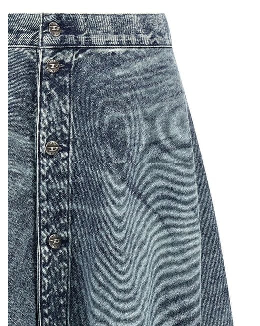DIESEL Blue 'de-annet-b-fsh' Skirt