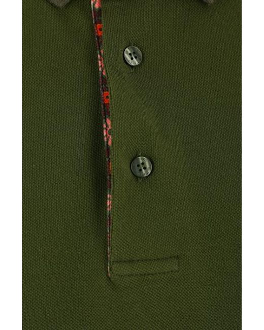 Etro Green T-Shirts And Polos for men