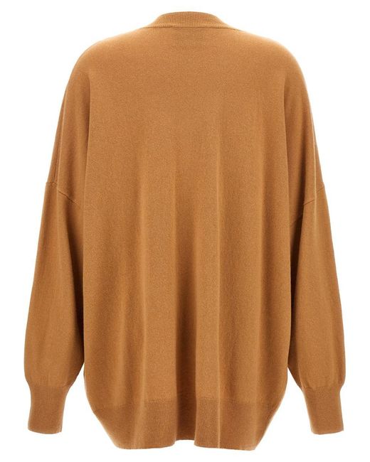 Nude Brown Oversize Sweater