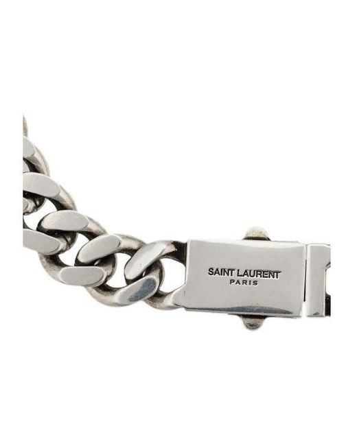 Saint Laurent Metallic Bijoux