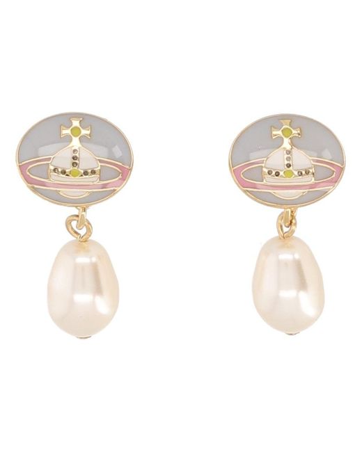 Vivienne Westwood Natural Earrings "Loelia"