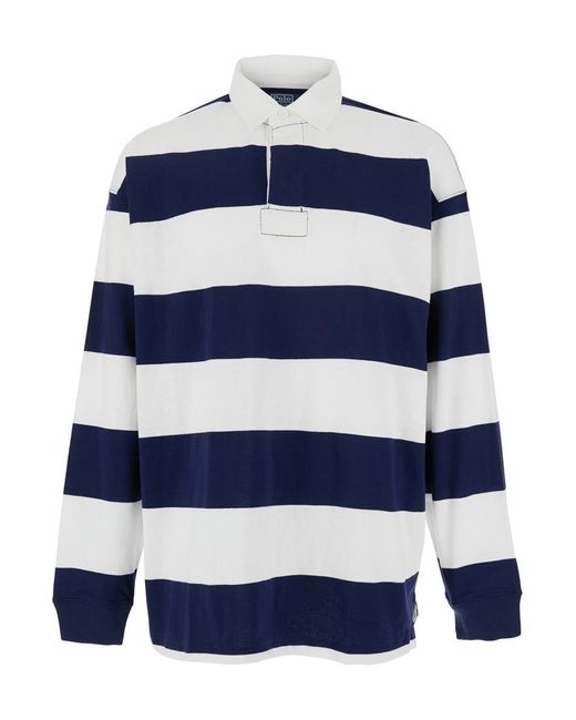 Polo Ralph Lauren Blue Cotton Polo Shirt for men