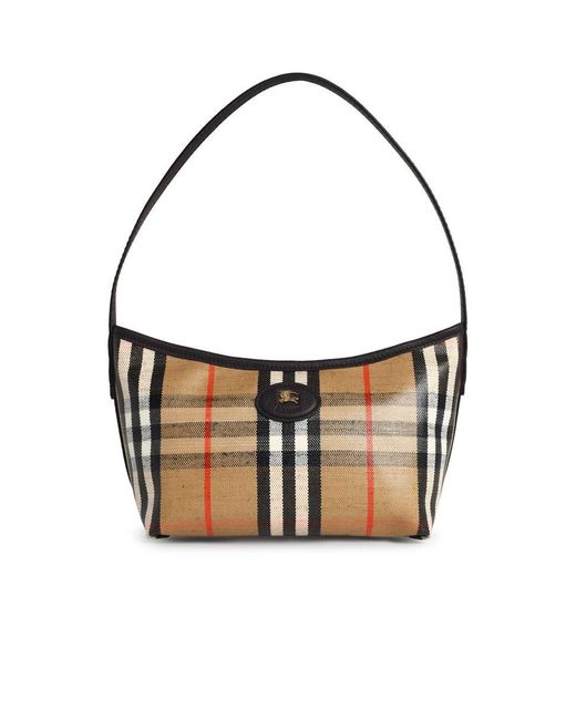 Burberry White Shoulder Bags