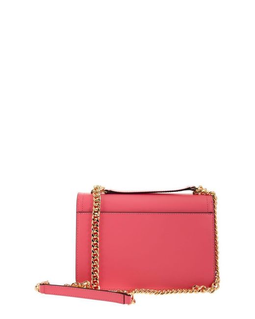 Michael Kors Pink Heather Leather Shoulder Bag