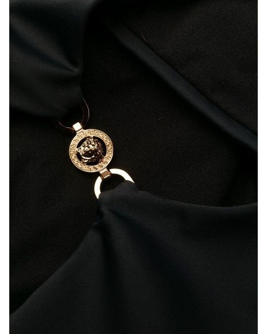 Versace Blue 'Greek Chain'