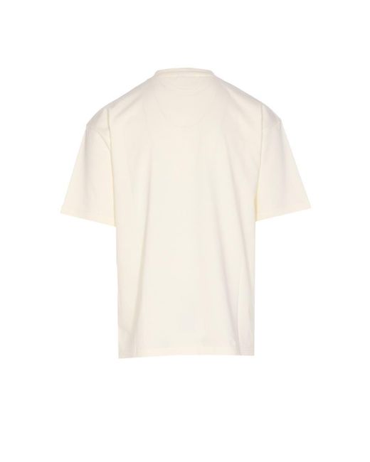 Drole de Monsieur White T-Shirts And Polos for men
