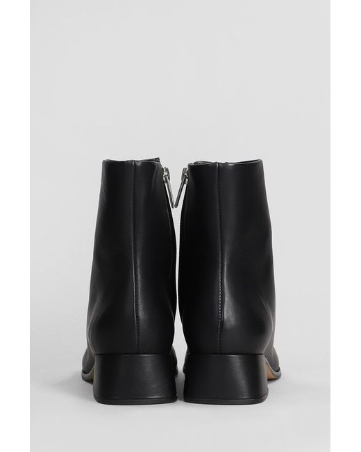 Carrano Black High Heels Ankle Boots