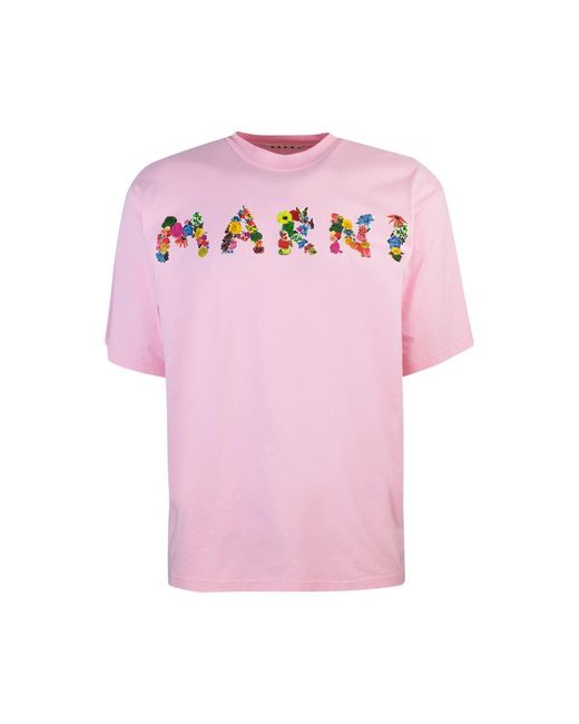 Marni Pink T-Shirts for men