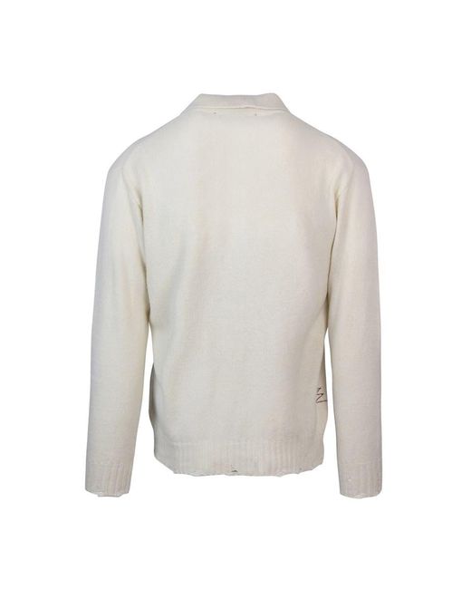 Amaranto Gray Sweater for men