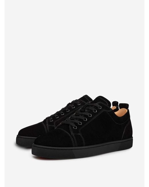 Christian Louboutin Black Sneakers Louis Junior for men