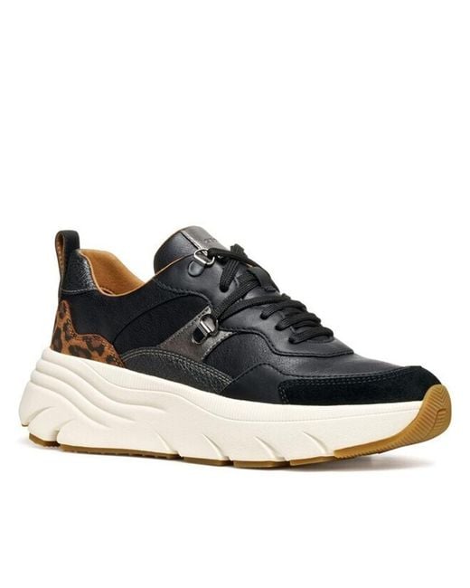 Geox Black Diamanta Shoes