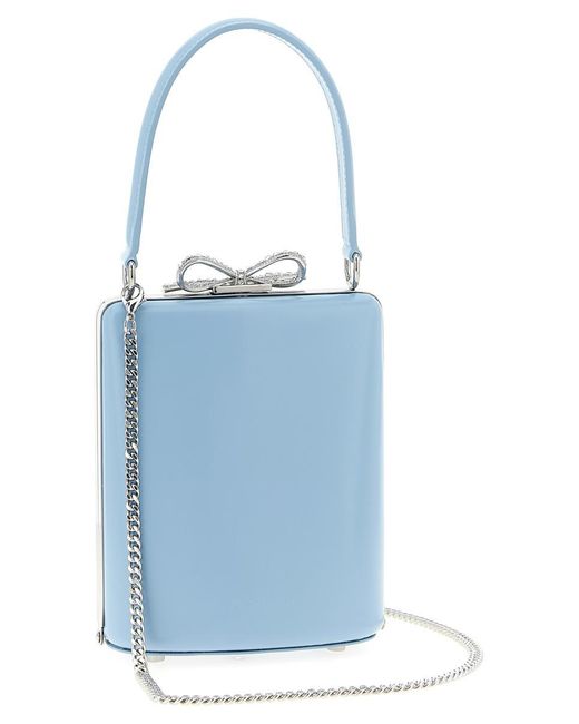Self-Portrait Blue Leather Bag' Handbag