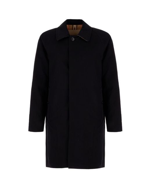 Burberry Black Coats for men