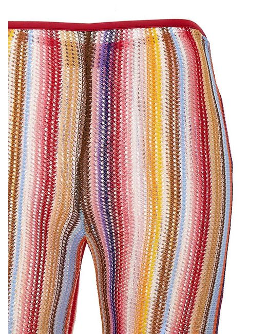 Missoni High-Waisted Flared Trousers