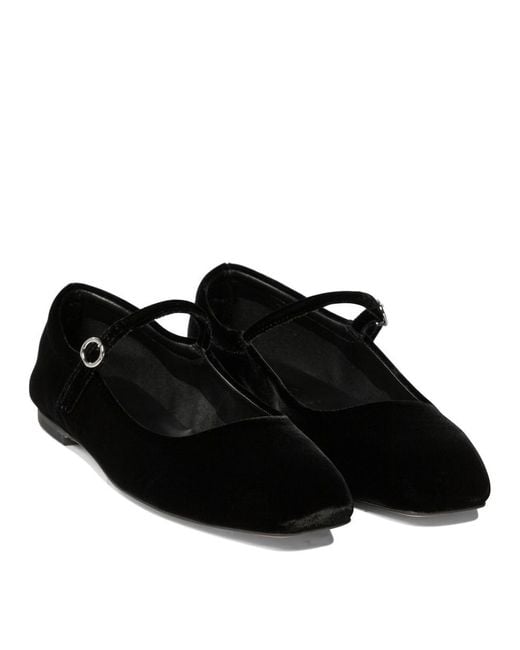 Aeyde Black Flats