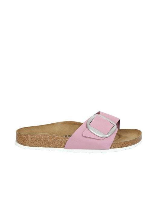 birkenstock pink big buckle