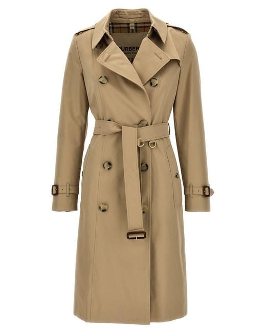 Burberry Natural 'The Chelsea' Trench Coat