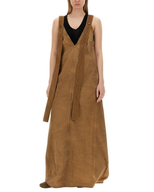 Uma Wang Brown "Aroma" Dress